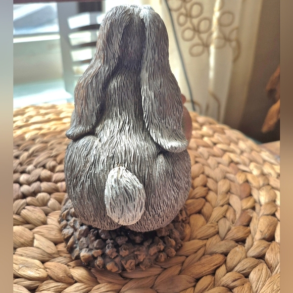 Crumpets Corner 1998 Bunny Rabbit Match Candle Holder - Picture 4 of 6